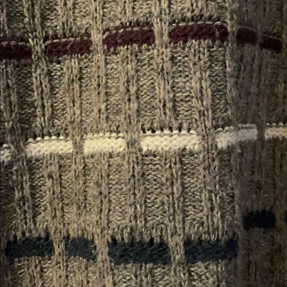 Sun River Sweater brown with striped (Mlb)